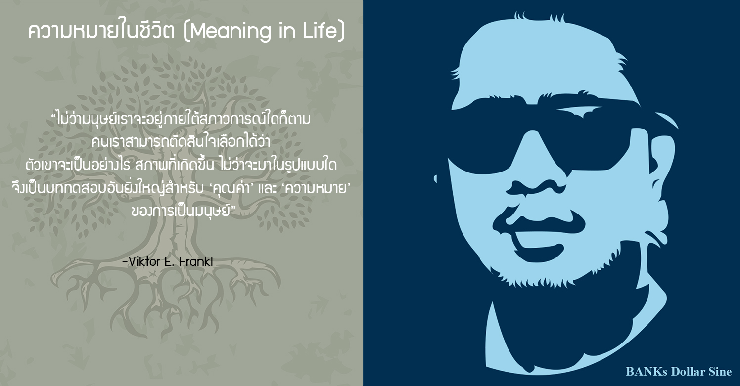 ความหมายในชีวิต (Meaning in Life)